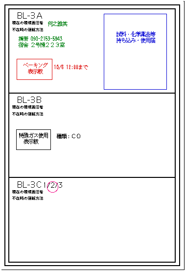 BL Display Board